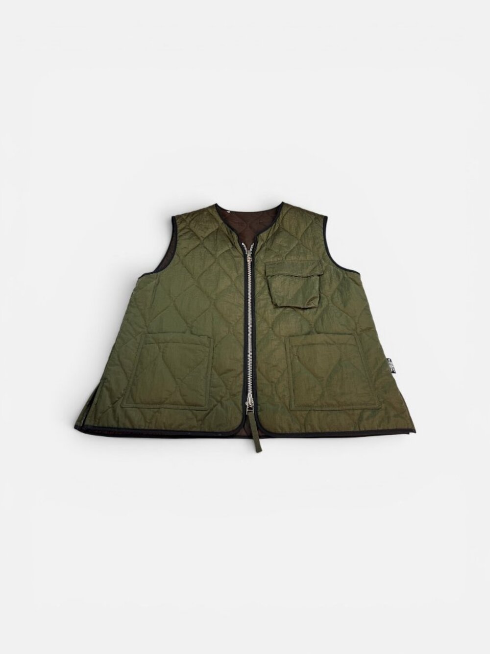 Mackintosh Green Quilted Zip-Front Gilet Vest - Men’s - Picture 2 of 11